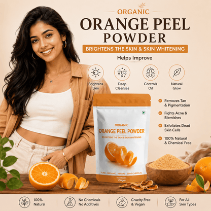 Elixer+ Glowing Citrus Orange Peel Powder